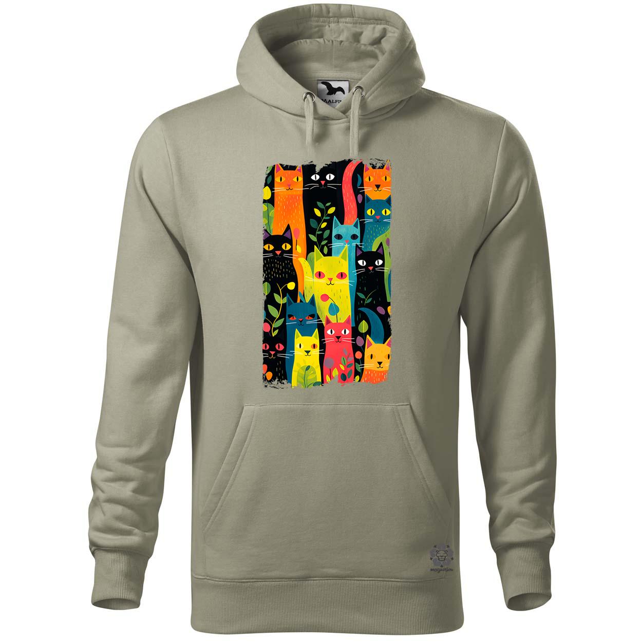 Pop art graffiti macska v3 egyedi  pulóver 