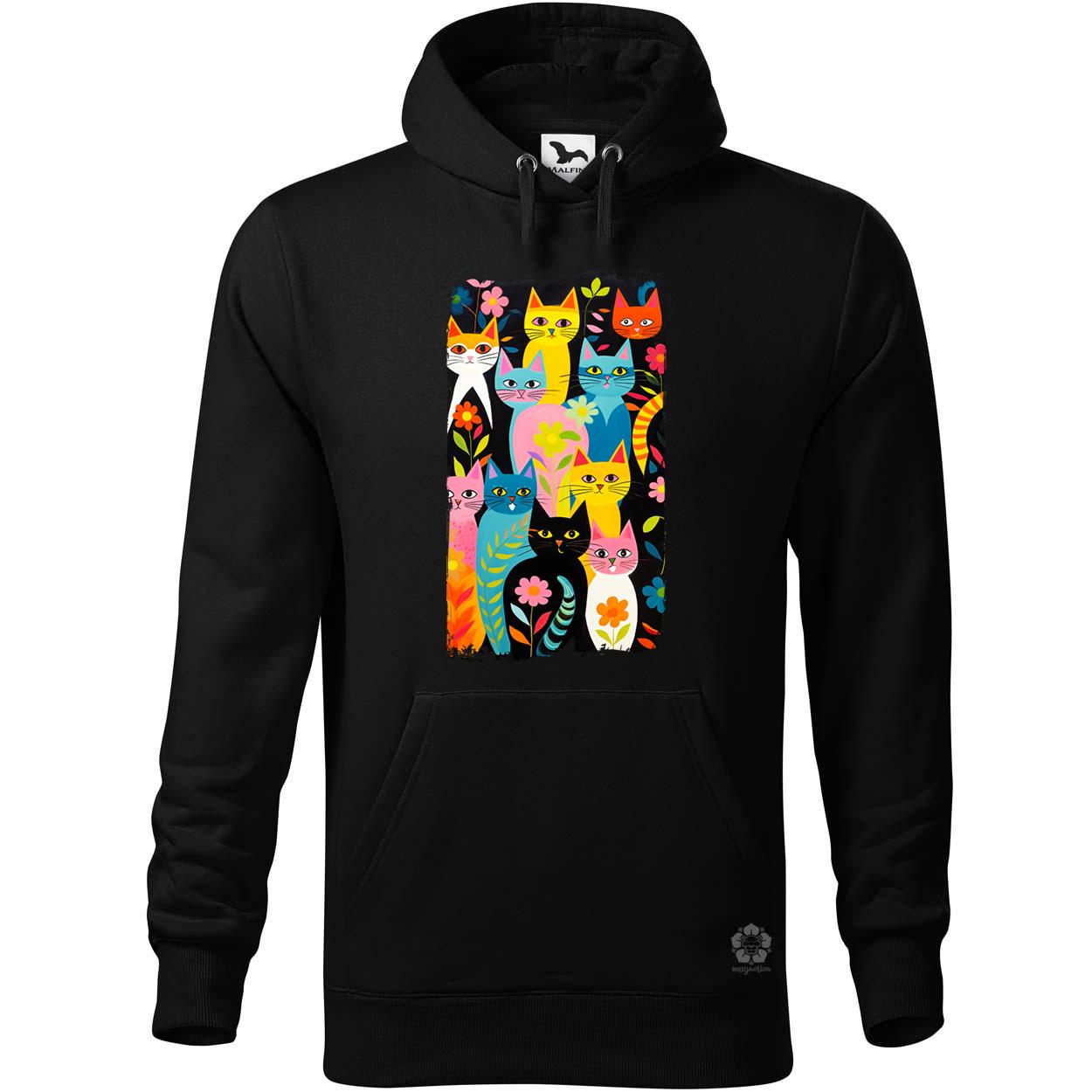 Pop art graffiti macska v4 egyedi  pulóver 