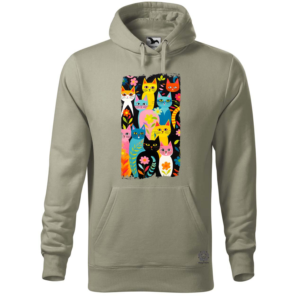 Pop art graffiti macska v4 egyedi  pulóver 