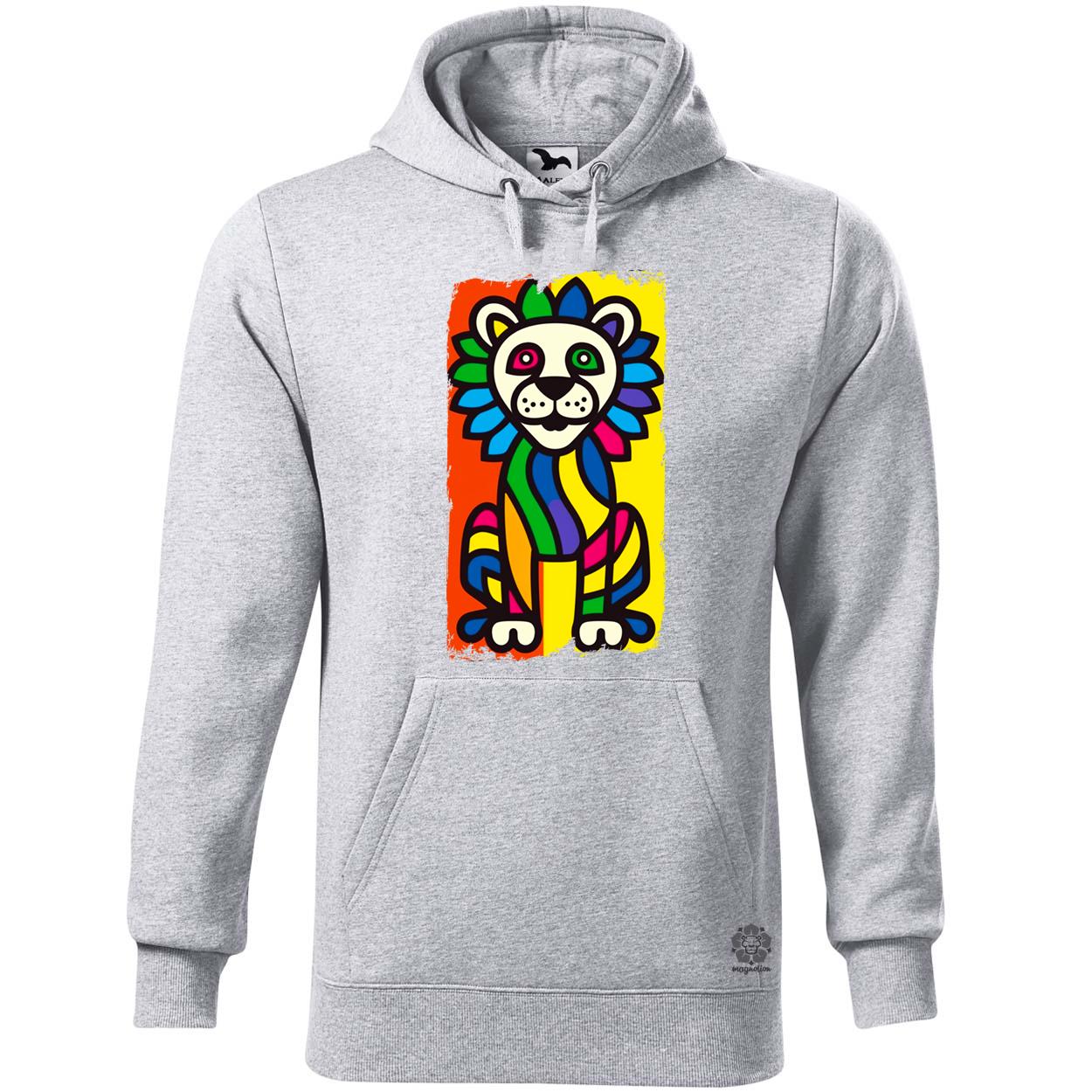 Pop art graffiti oroszlán v1 egyedi  pulóver 