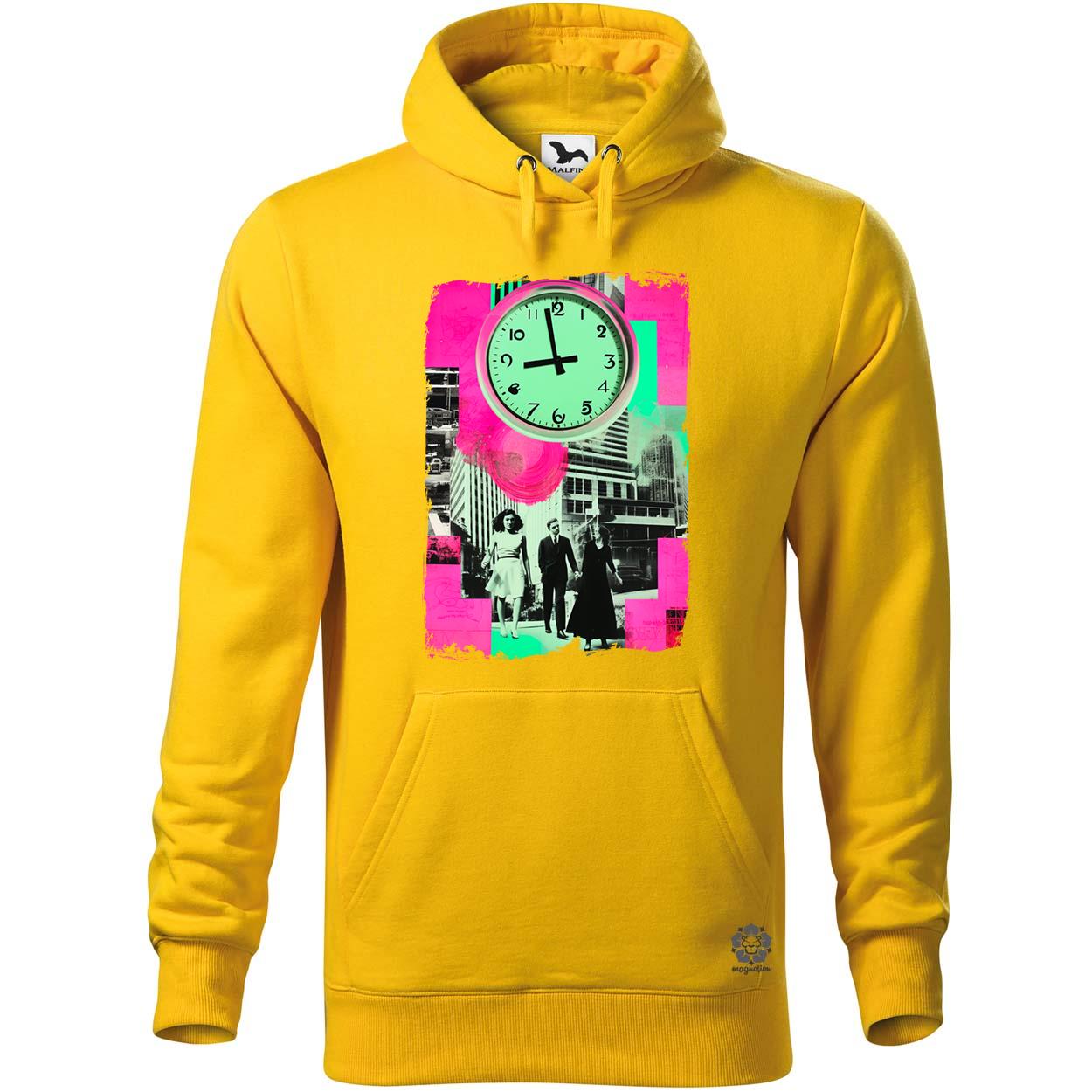 Pop art idő kollázs v1 egyedi  pulóver 