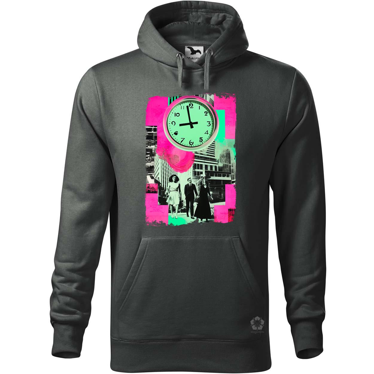 Pop art idő kollázs v1 egyedi  pulóver 