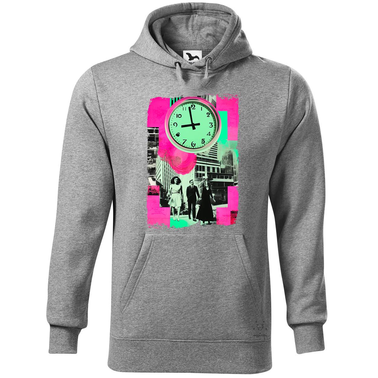 Pop art idő kollázs v1 egyedi  pulóver 