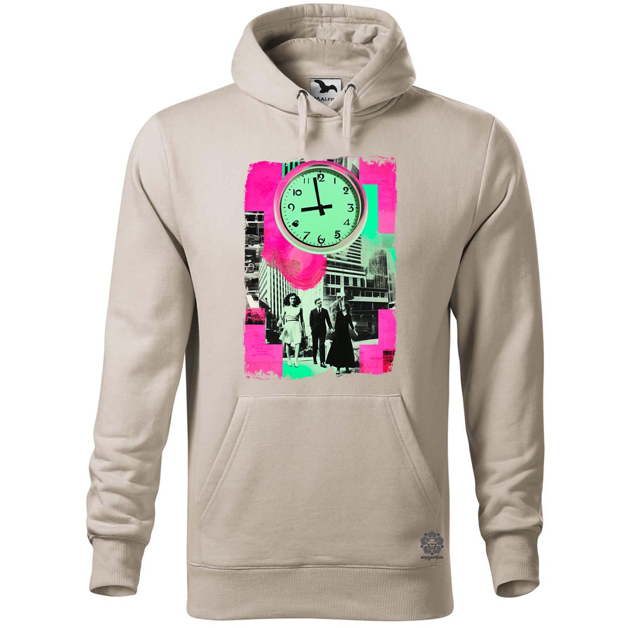 Pop art idő kollázs v1 egyedi  pulóver 