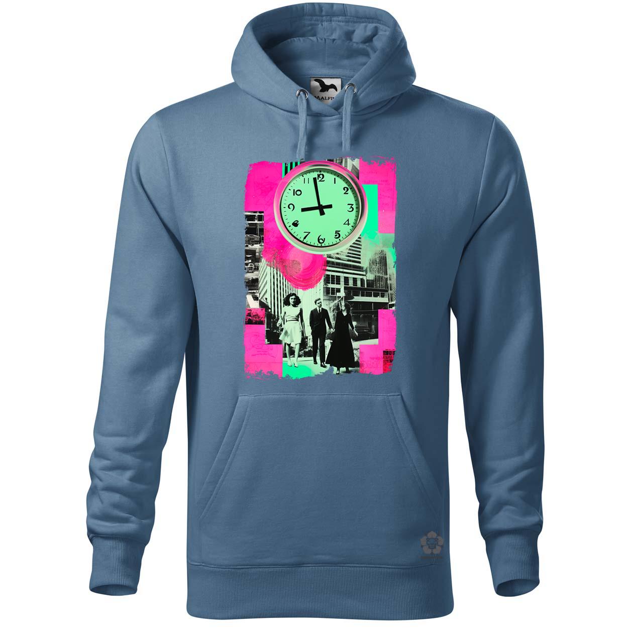 Pop art idő kollázs v1 egyedi  pulóver 