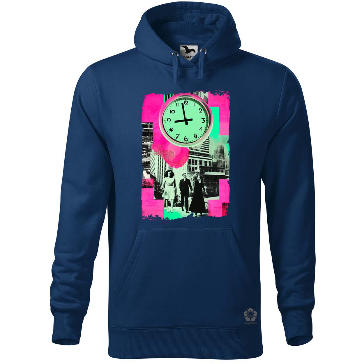 Pop art idő kollázs v1 egyedi  pulóver 