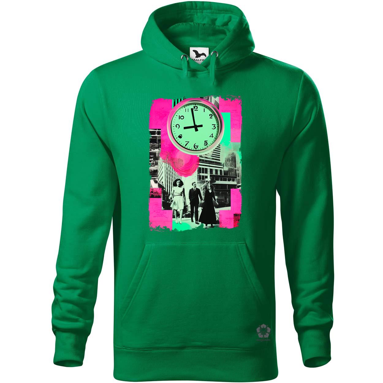 Pop art idő kollázs v1 egyedi  pulóver 