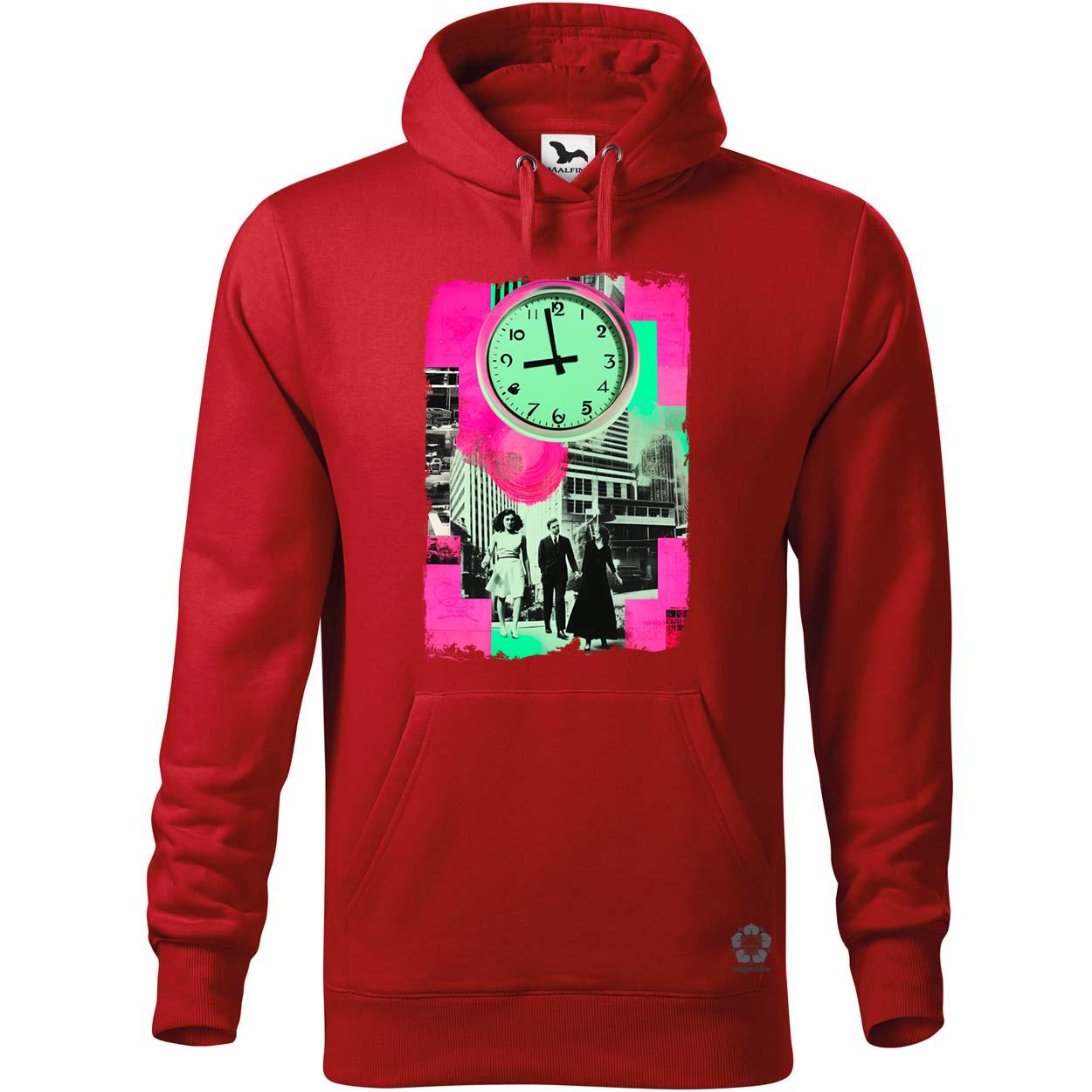 Pop art idő kollázs v1 egyedi  pulóver 