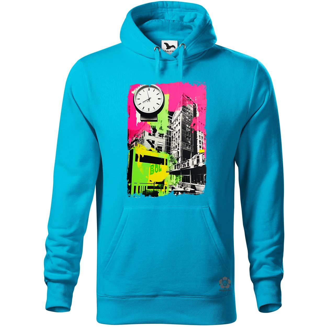 Pop art idő kollázs v2 egyedi  pulóver 