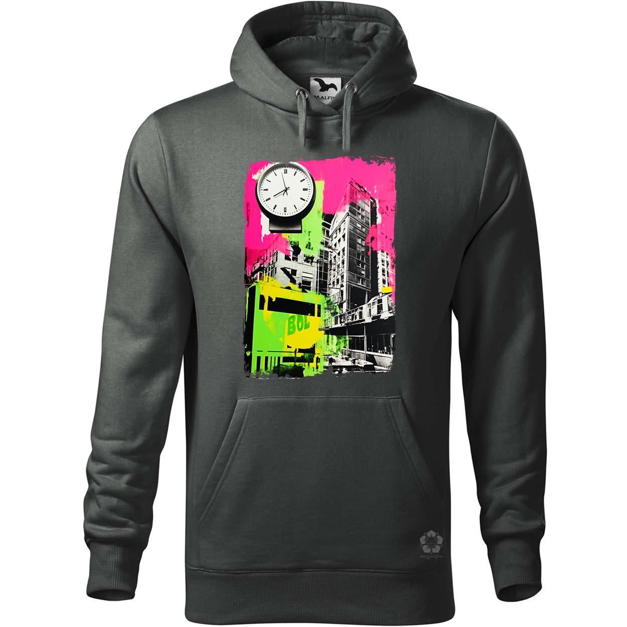 Pop art idő kollázs v2 egyedi  pulóver 