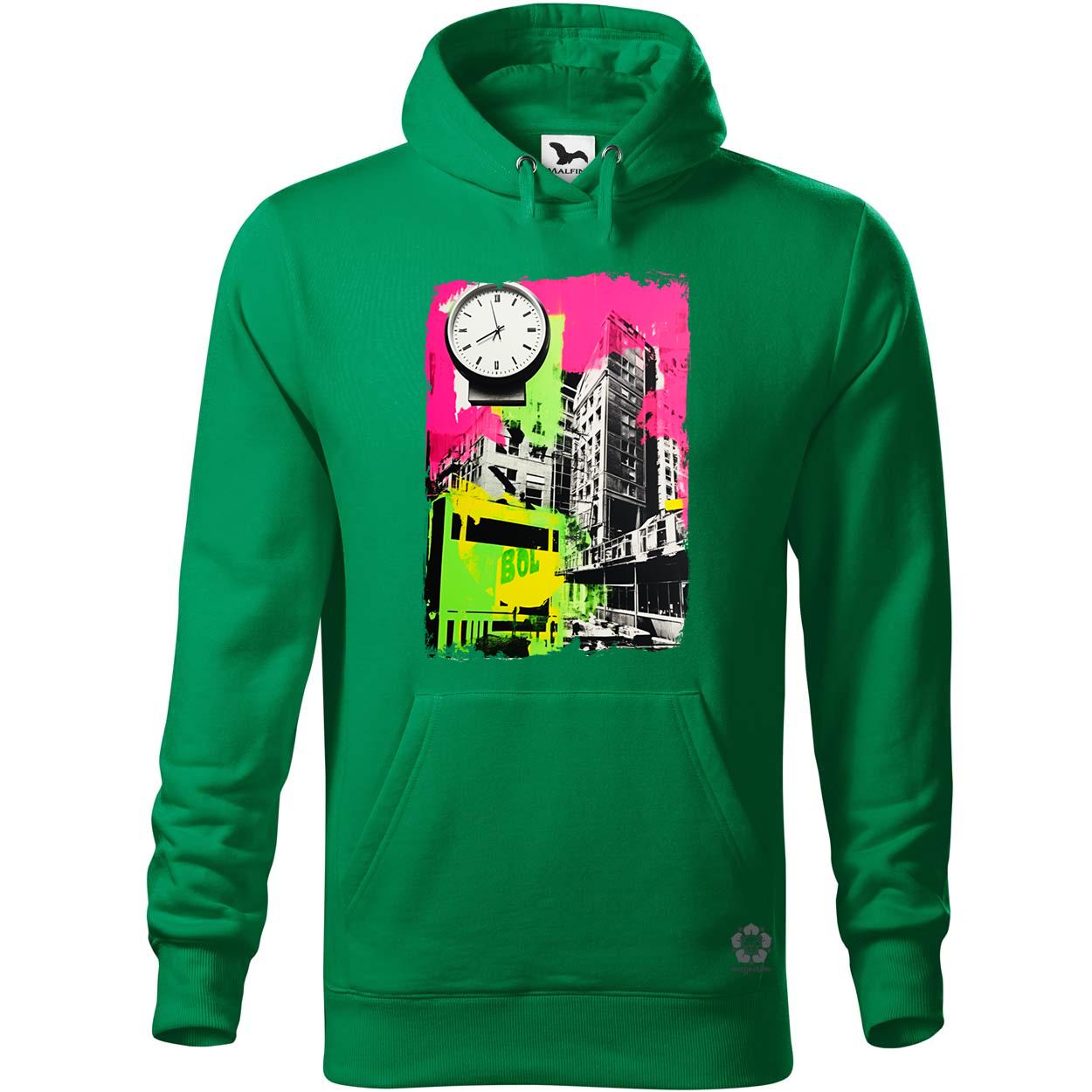 Pop art idő kollázs v2 egyedi  pulóver 