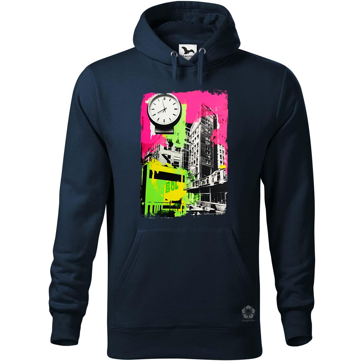 Pop art idő kollázs v2 egyedi  pulóver 