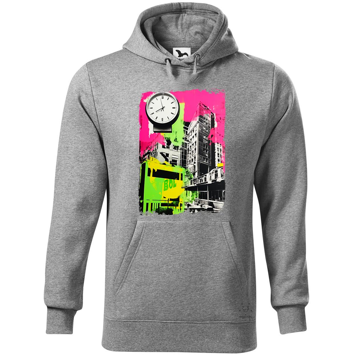 Pop art idő kollázs v2 egyedi  pulóver 