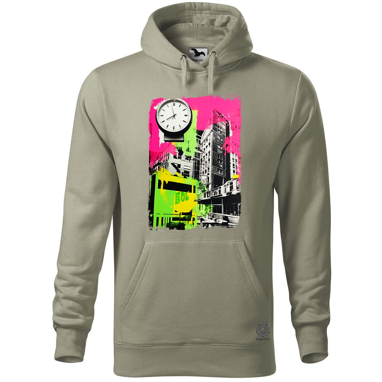 Pop art idő kollázs v2 egyedi  pulóver 