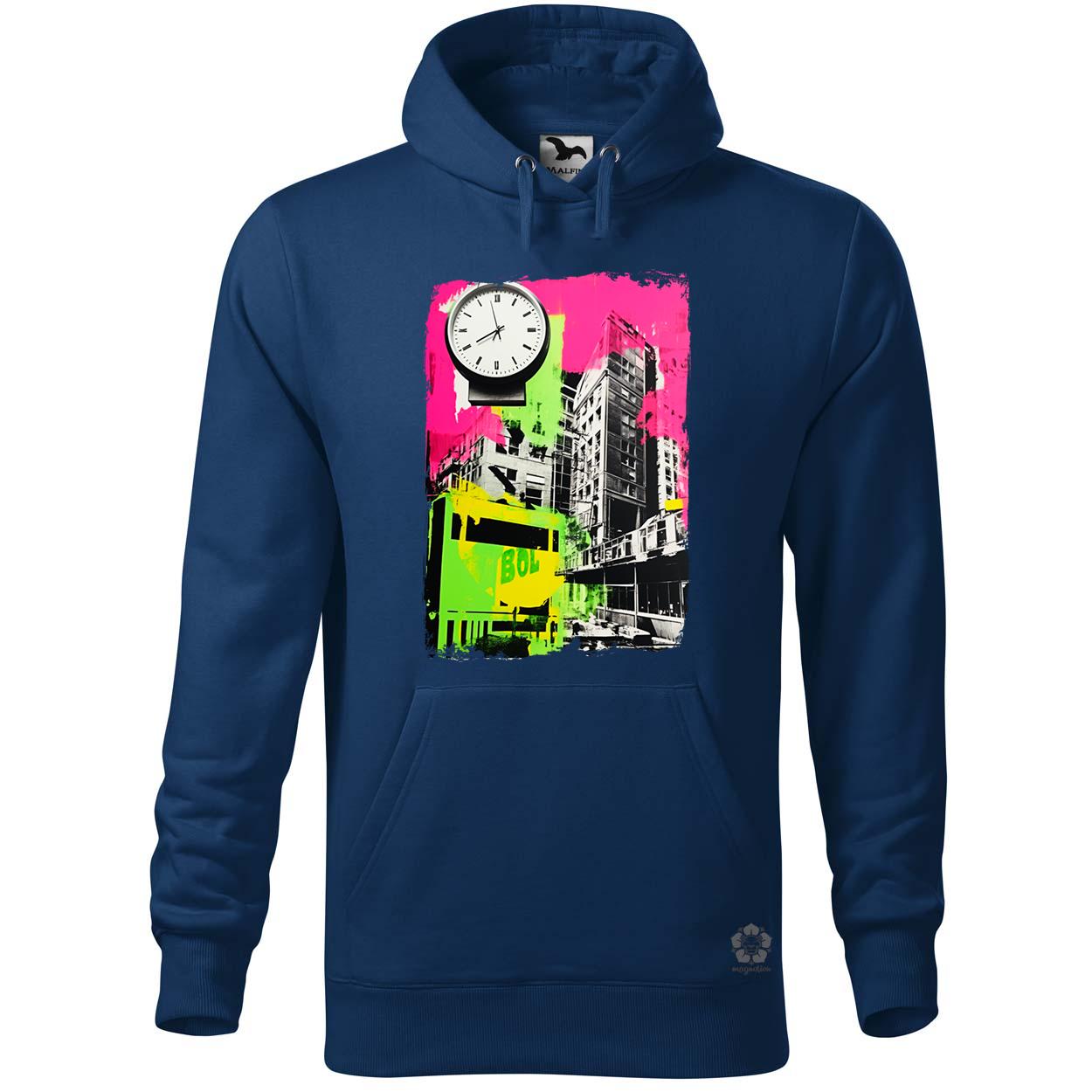 Pop art idő kollázs v2 egyedi  pulóver 