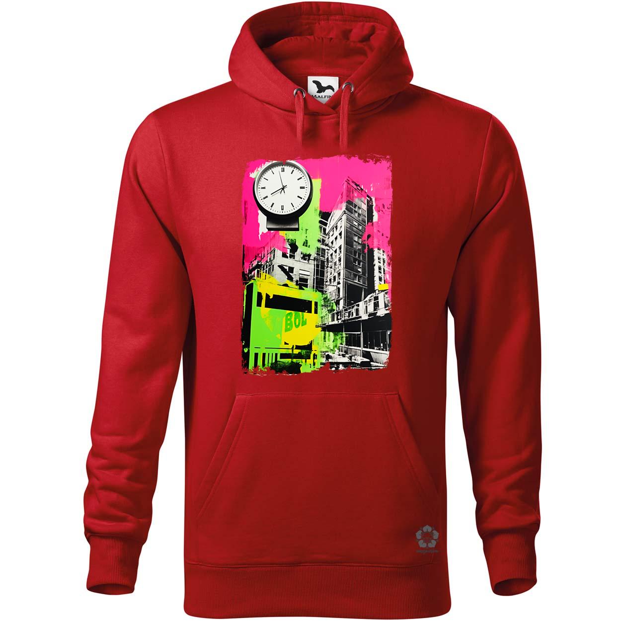 Pop art idő kollázs v2 egyedi  pulóver 