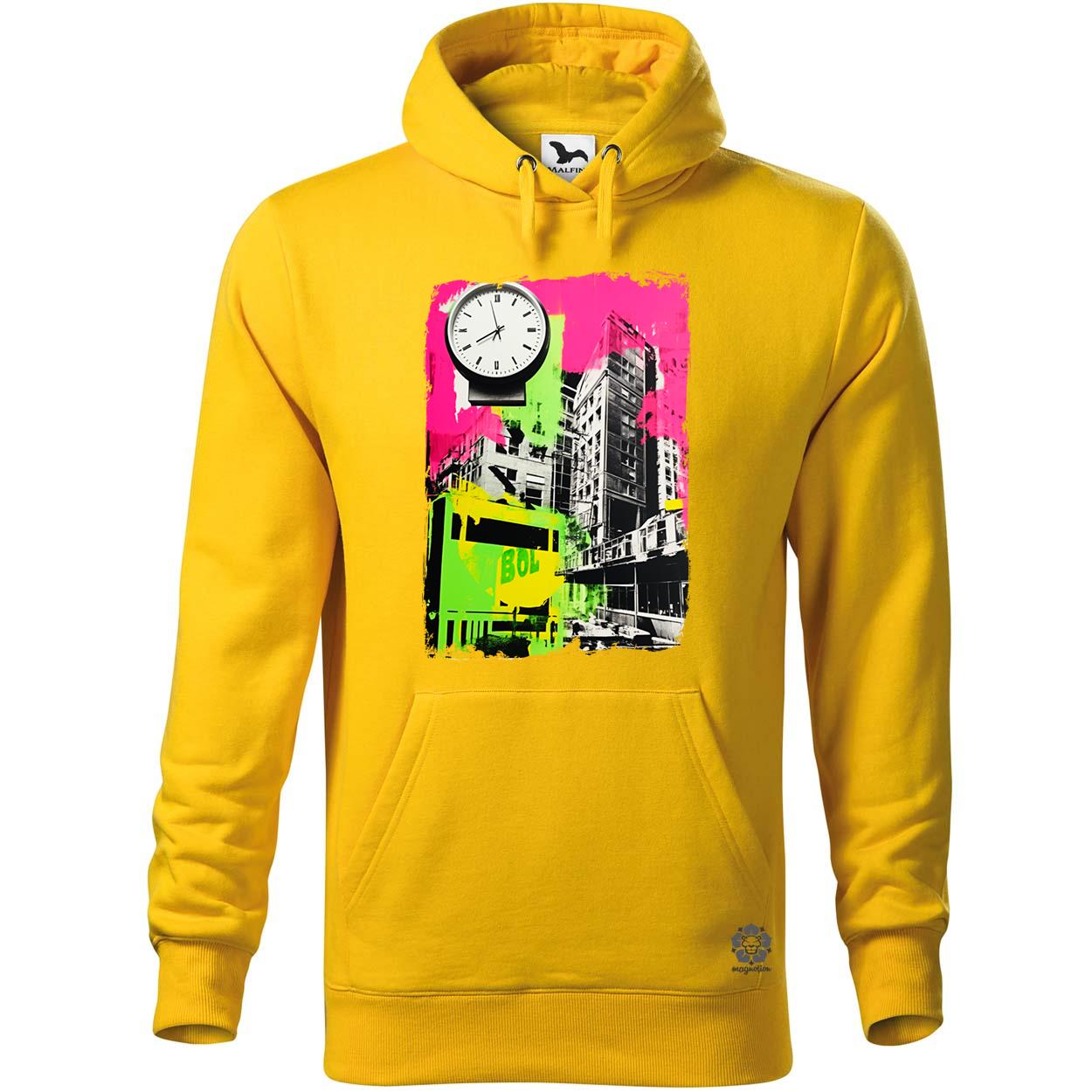 Pop art idő kollázs v2 egyedi  pulóver 