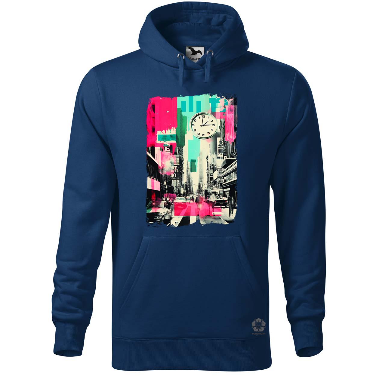 Pop art idő kollázs v4 egyedi  pulóver 