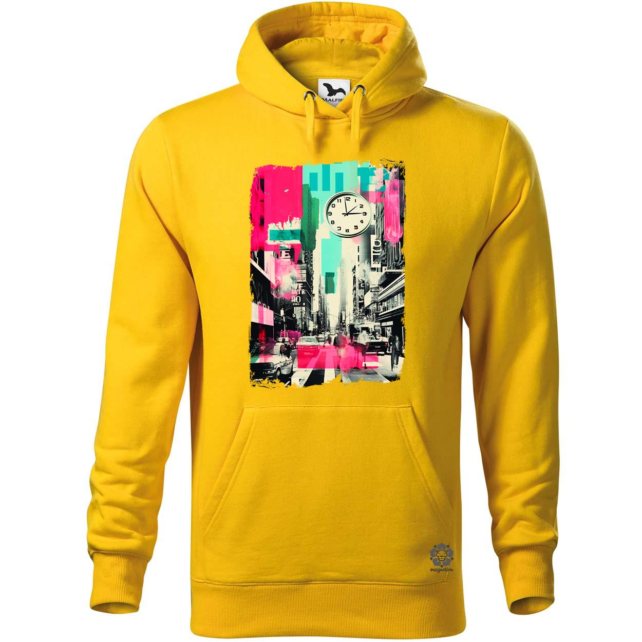 Pop art idő kollázs v4 egyedi  pulóver 
