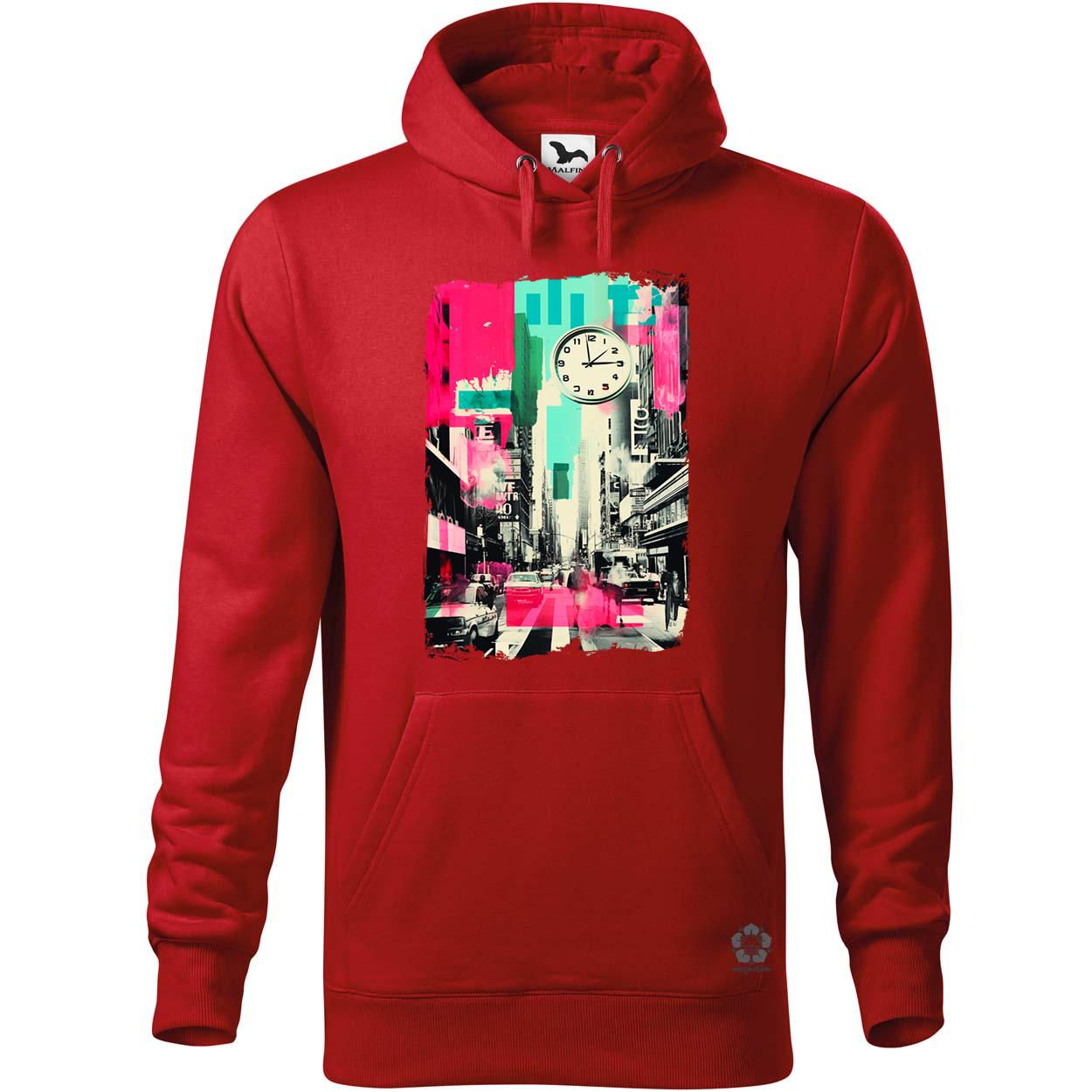 Pop art idő kollázs v4 egyedi  pulóver 