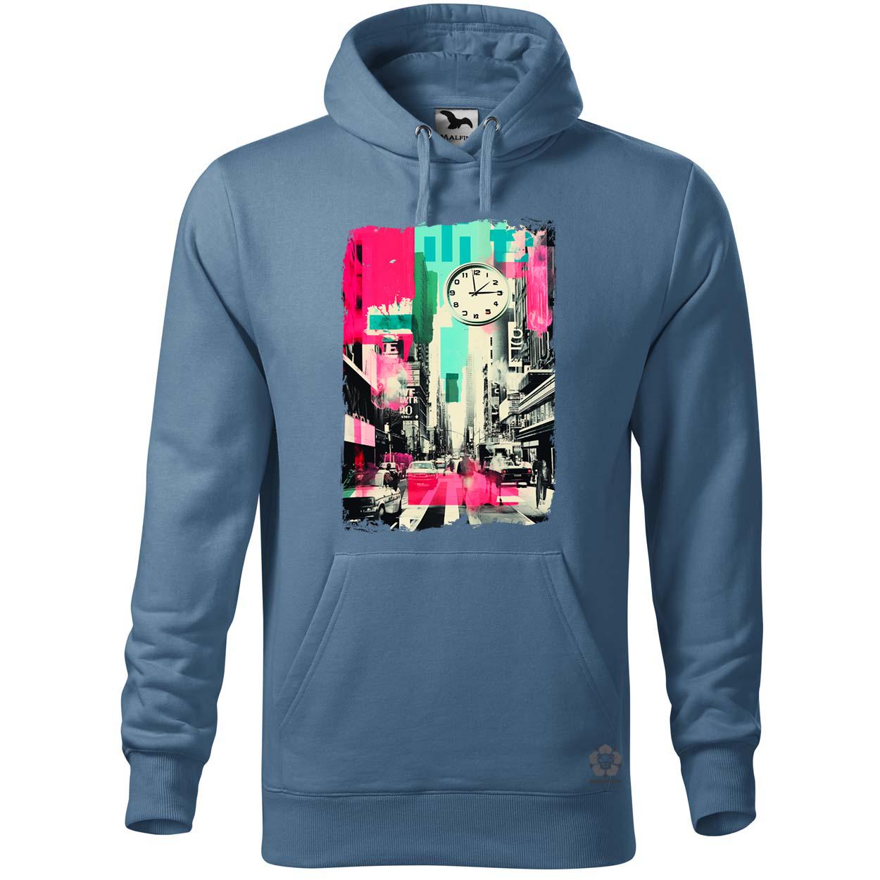 Pop art idő kollázs v4 egyedi  pulóver 