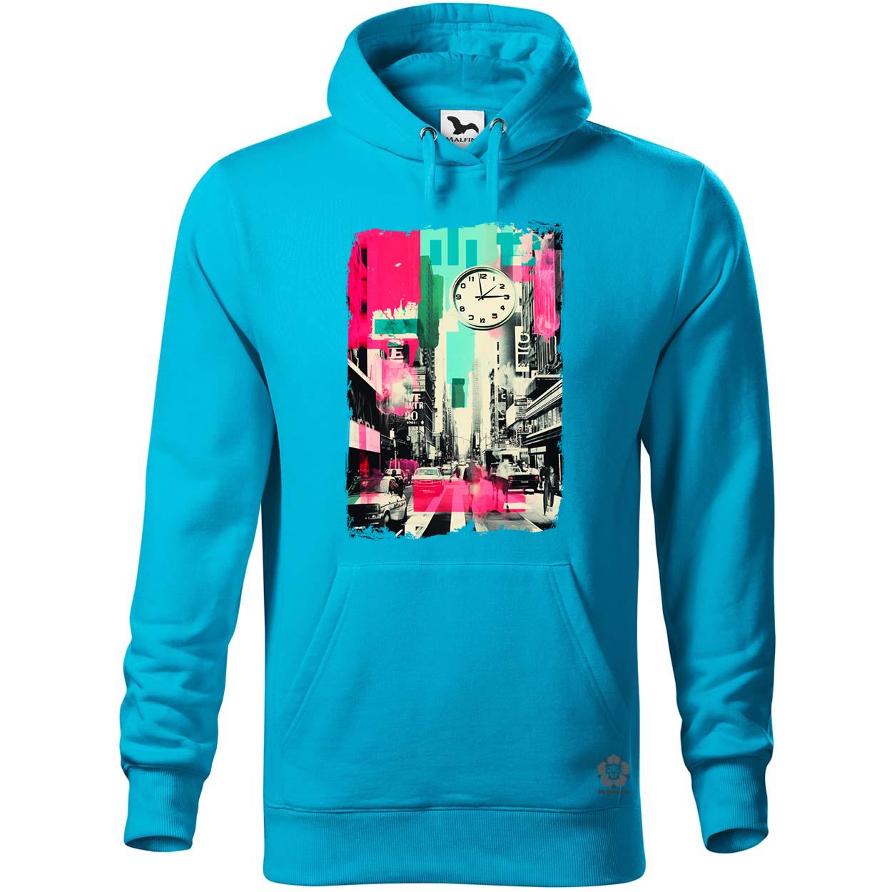 Pop art idő kollázs v4 egyedi  pulóver 