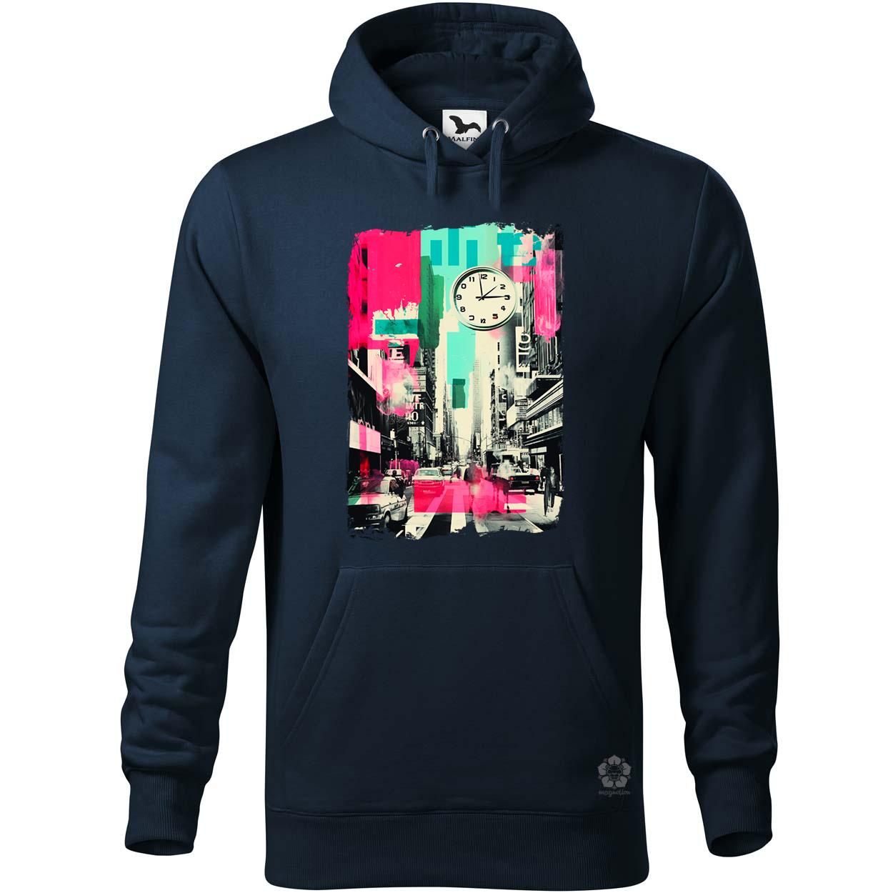 Pop art idő kollázs v4 egyedi  pulóver 