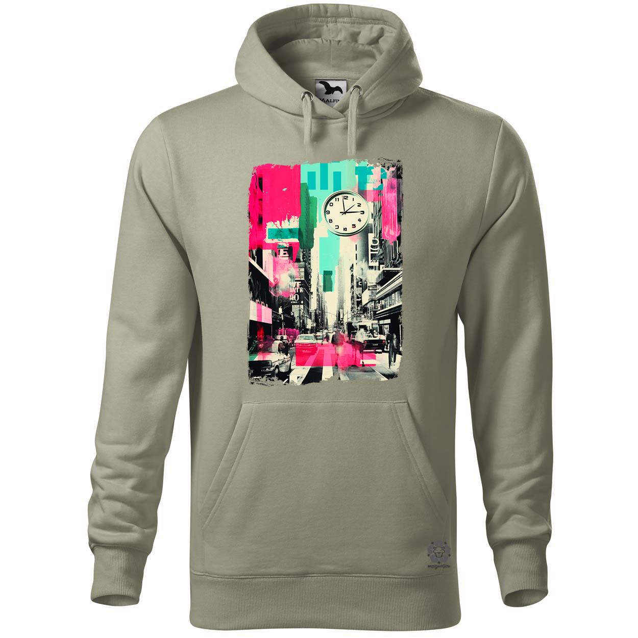 Pop art idő kollázs v4 egyedi  pulóver 