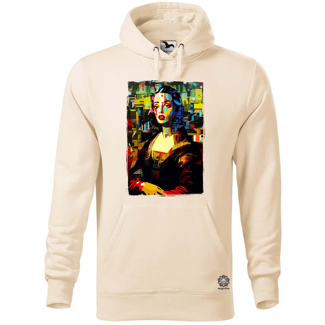 Pop art Mona Lisa v1 egyedi  pulóver 