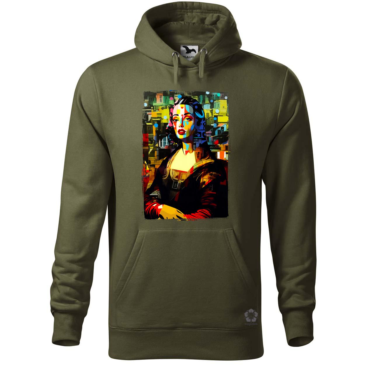 Pop art Mona Lisa v1 egyedi  pulóver 