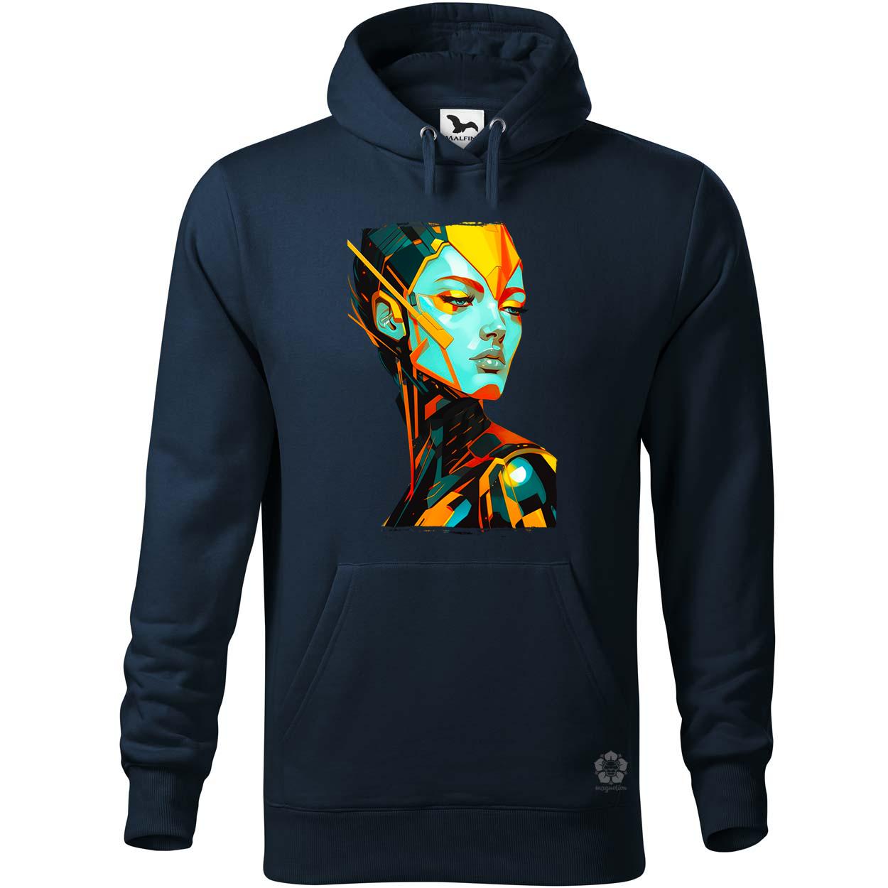 Pop art cyberpunk portré v1 egyedi  pulóver 