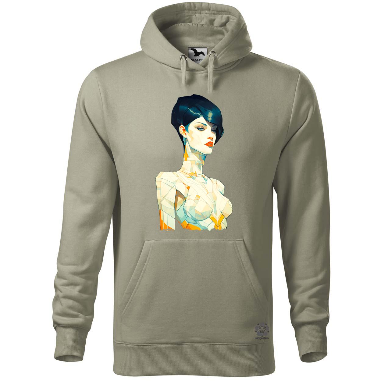 Pop art cyberpunk portré v14 egyedi  pulóver 