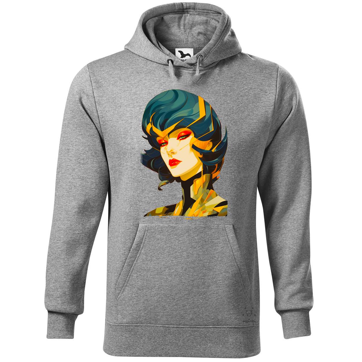 Pop art cyberpunk portré v3 egyedi  pulóver 