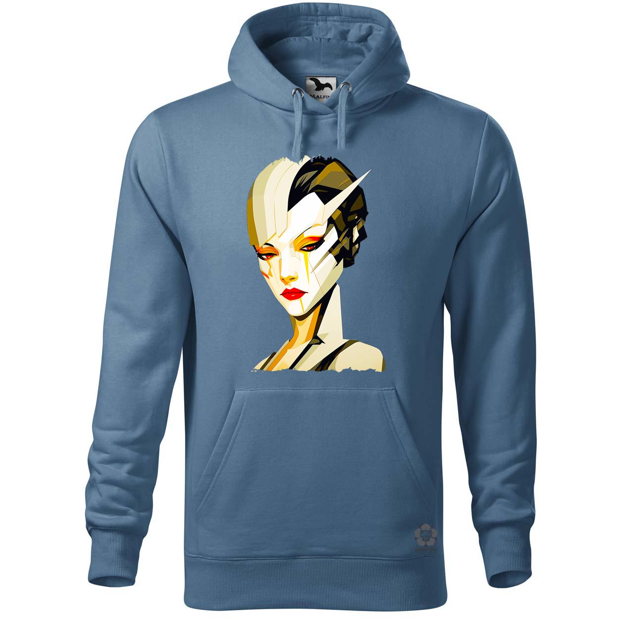 Pop art cyberpunk portré v8 egyedi  pulóver 