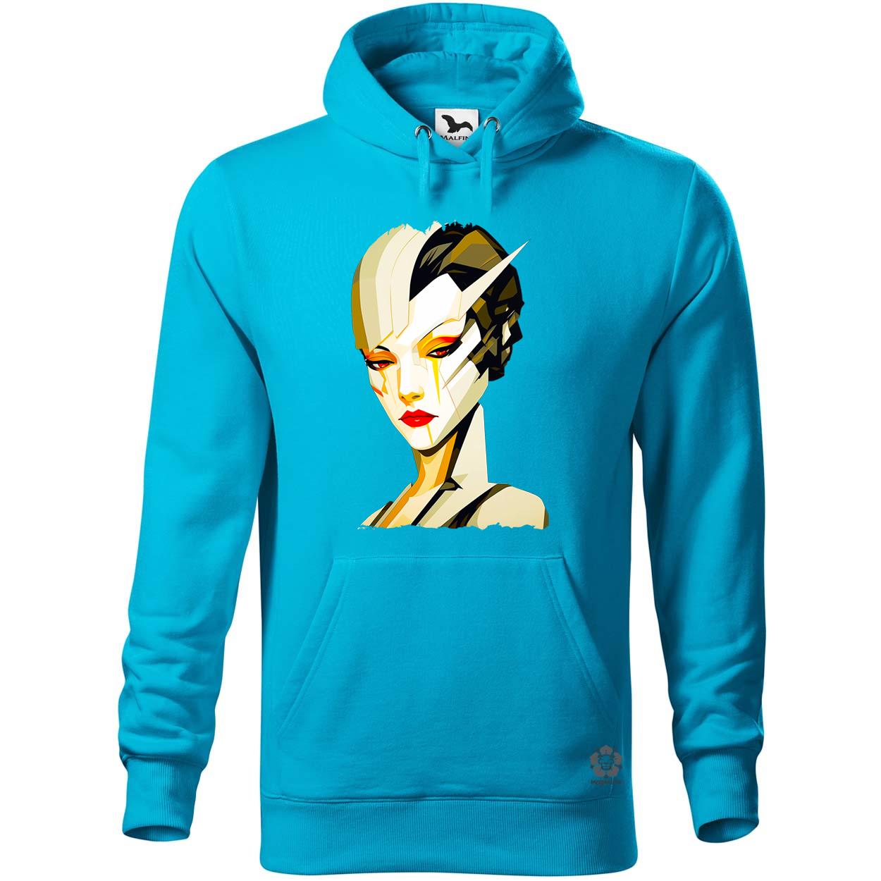 Pop art cyberpunk portré v8 egyedi  pulóver 