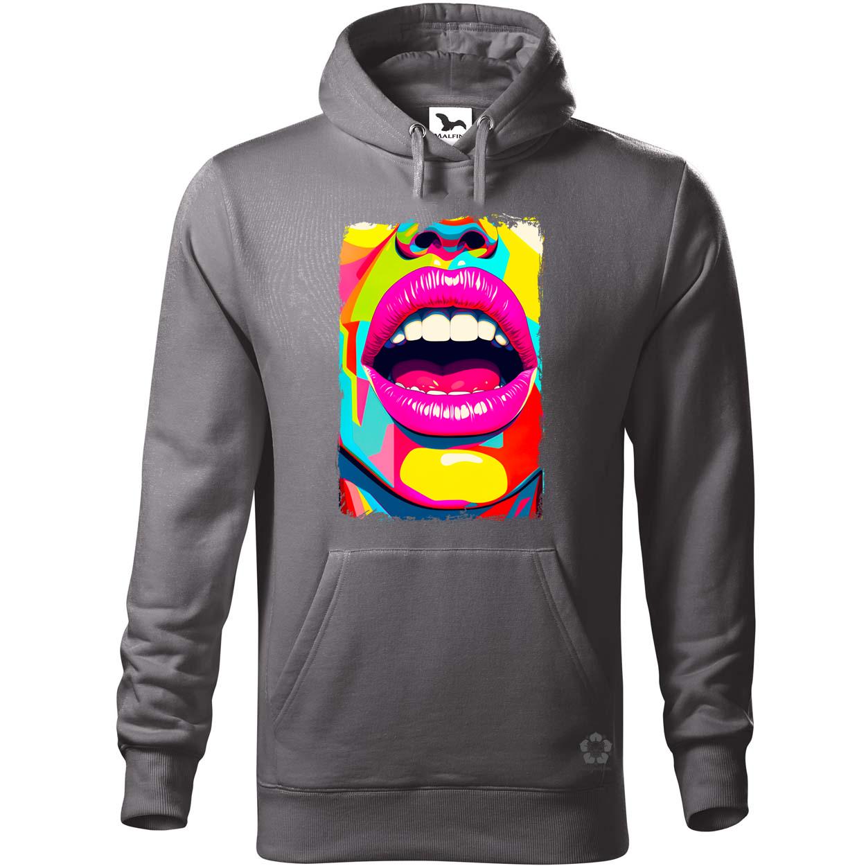 Pop art száj v2 egyedi  pulóver 