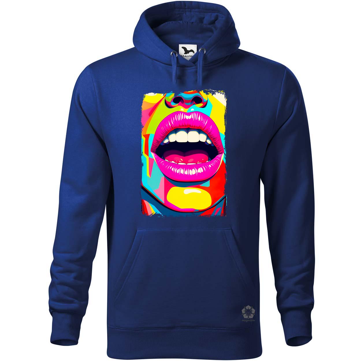 Pop art száj v2 egyedi  pulóver 