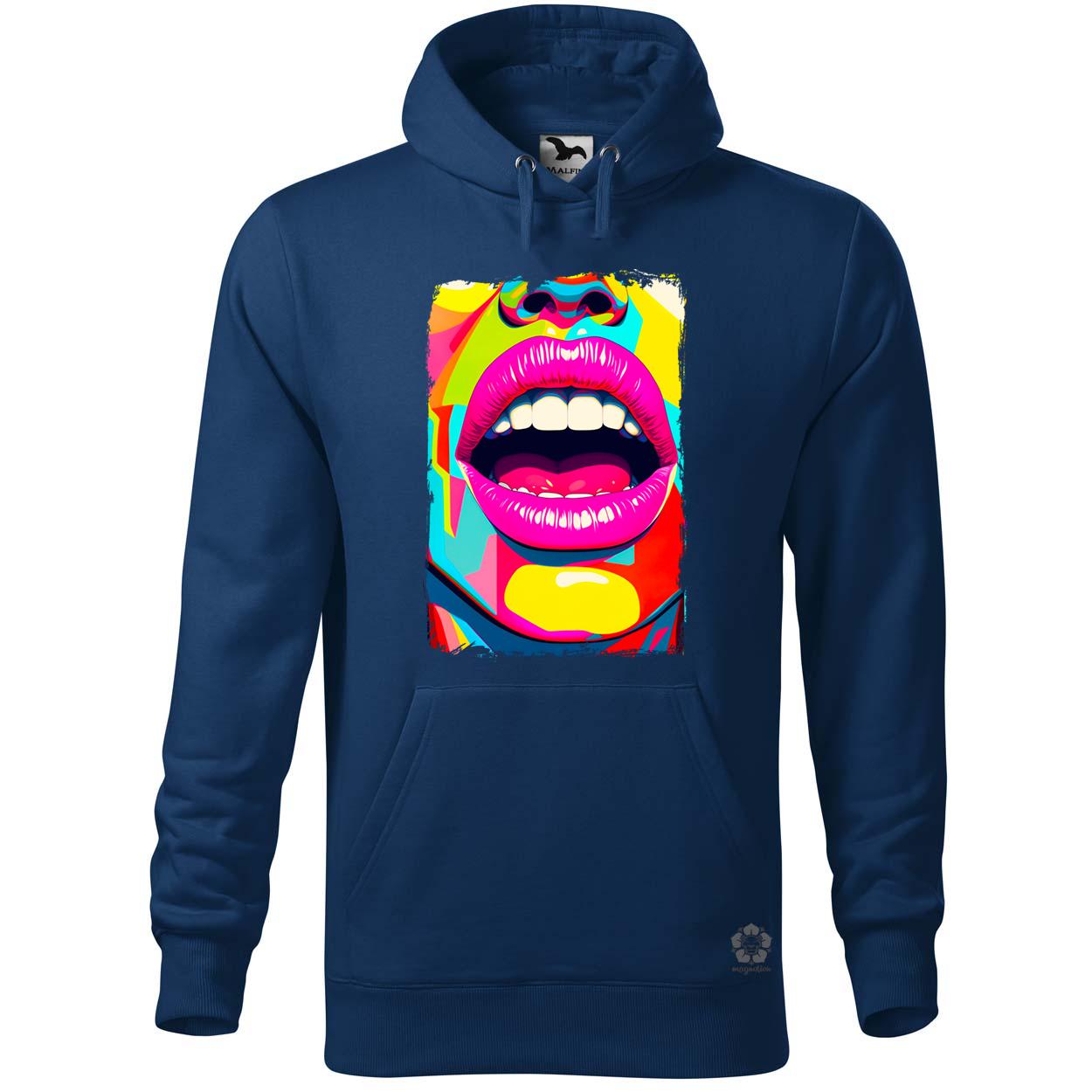 Pop art száj v2 egyedi  pulóver 
