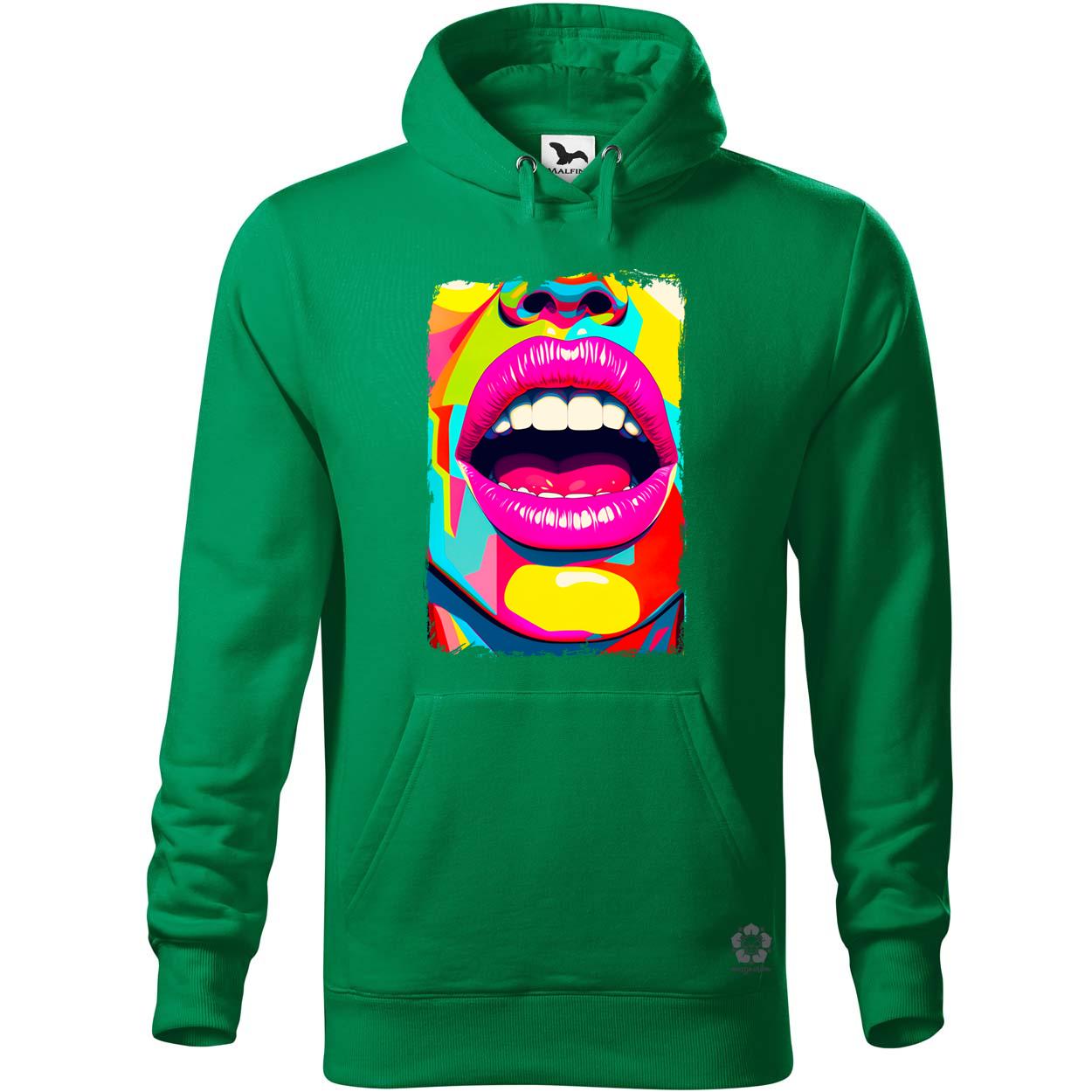 Pop art száj v2 egyedi  pulóver 