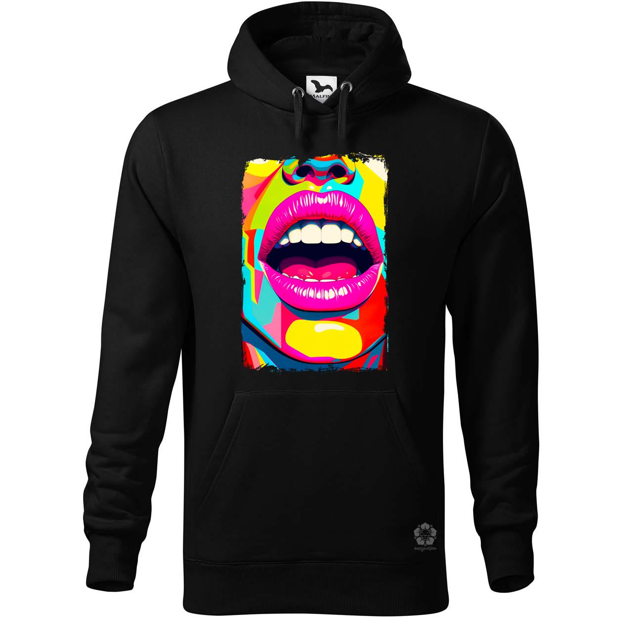 Pop art száj v2 egyedi  pulóver 