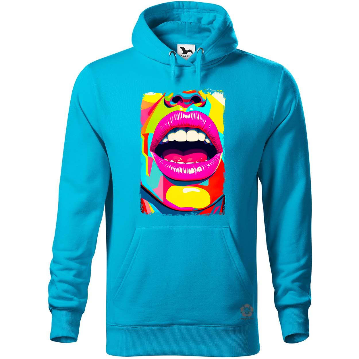 Pop art száj v2 egyedi  pulóver 