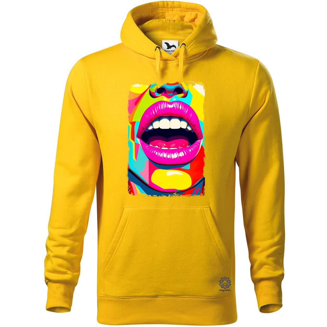 Pop art száj v2 egyedi  pulóver 