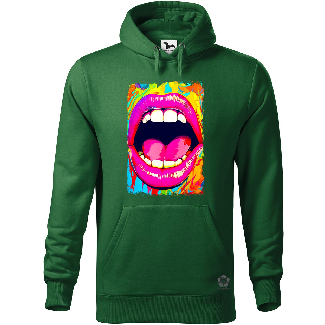 Pop art száj v4 egyedi  pulóver 