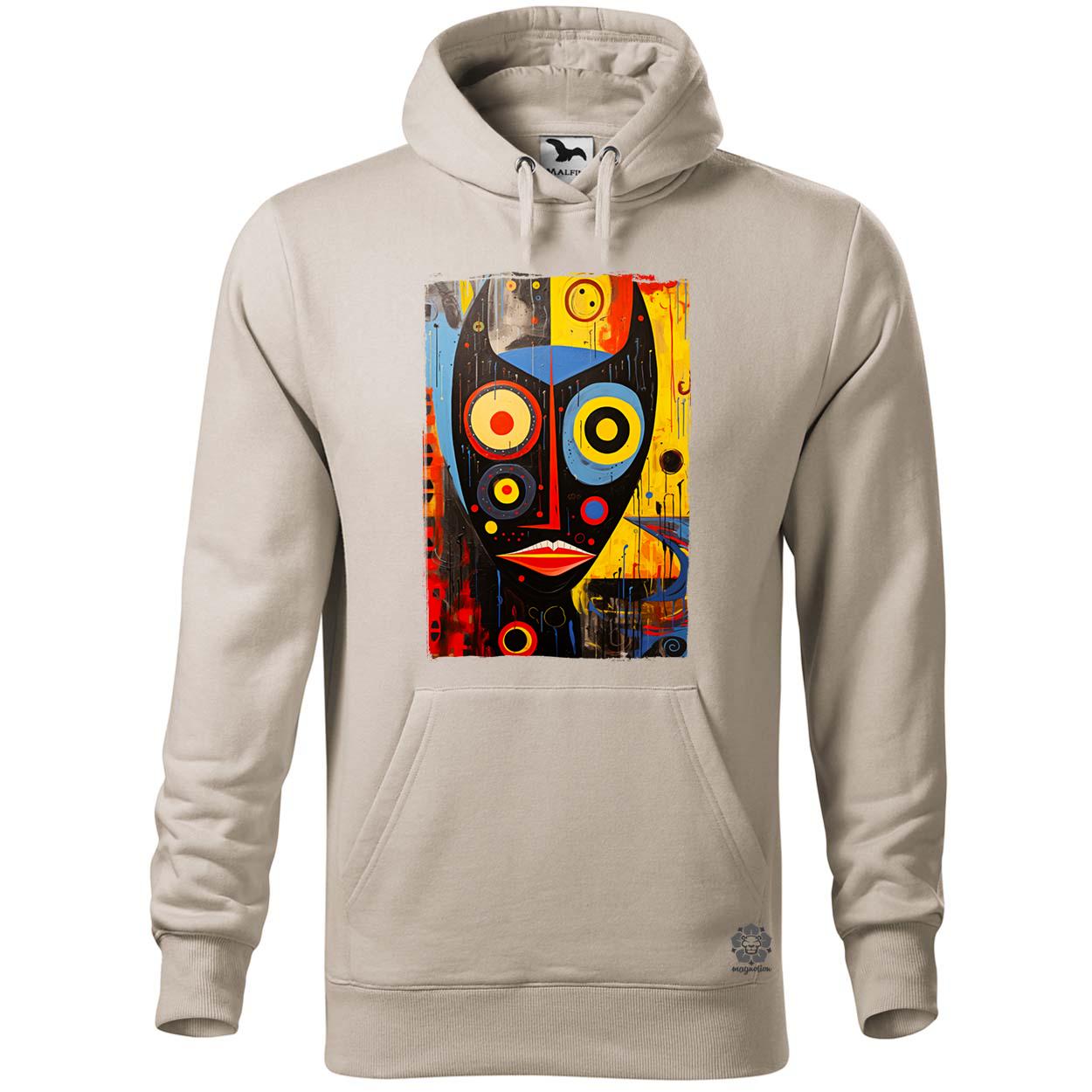 Pop art szürreális maszk v1 egyedi  pulóver 