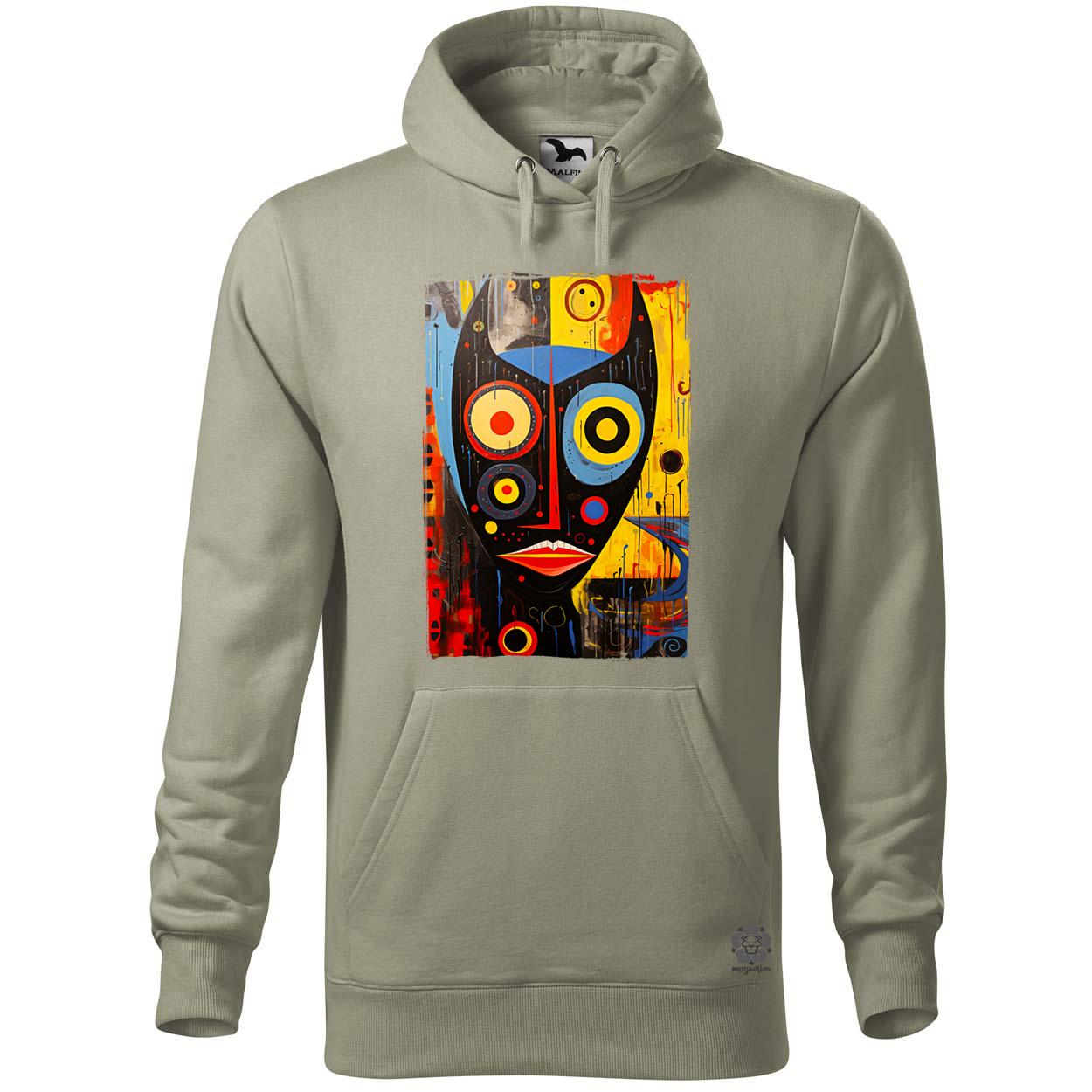 Pop art szürreális maszk v1 egyedi  pulóver 
