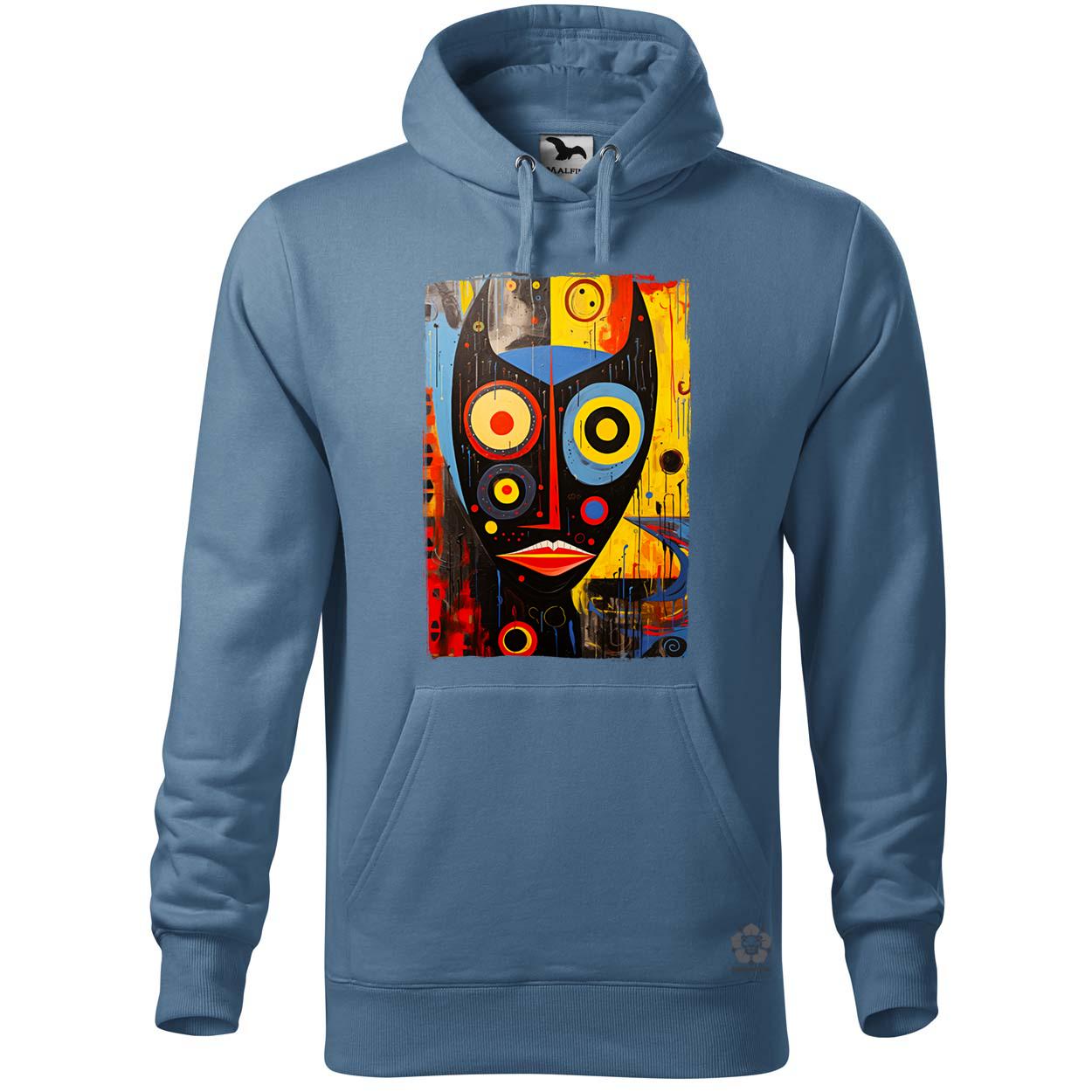 Pop art szürreális maszk v1 egyedi  pulóver 
