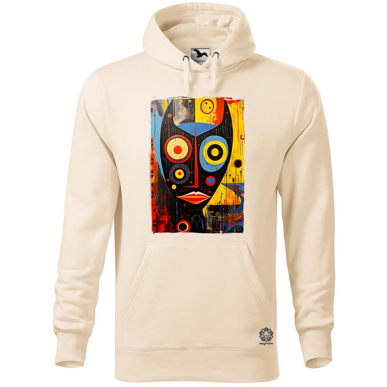 Pop art szürreális maszk v1 egyedi  pulóver 