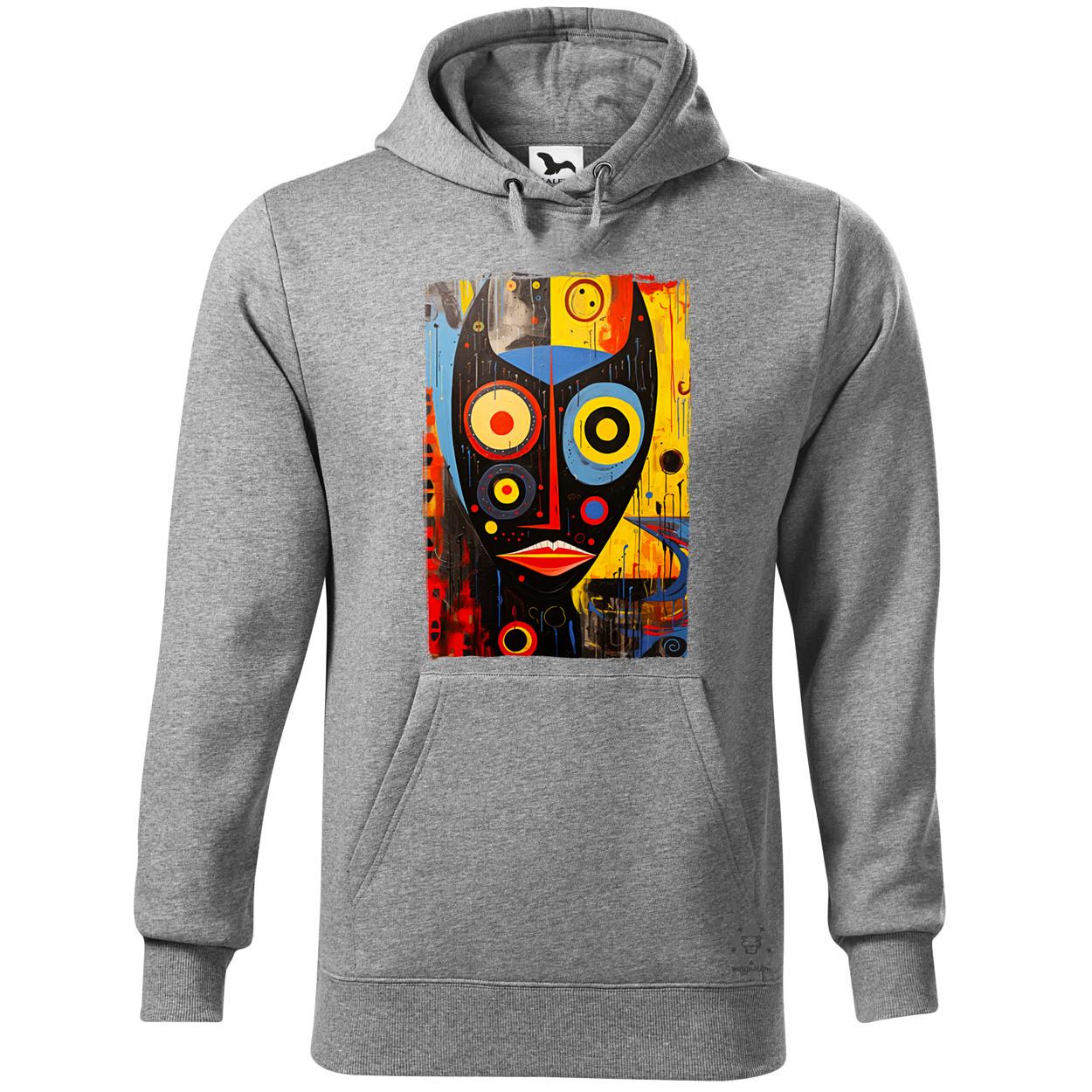 Pop art szürreális maszk v1 egyedi  pulóver 
