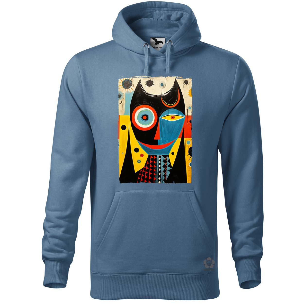 Pop art szürreális maszk v4 egyedi  pulóver 