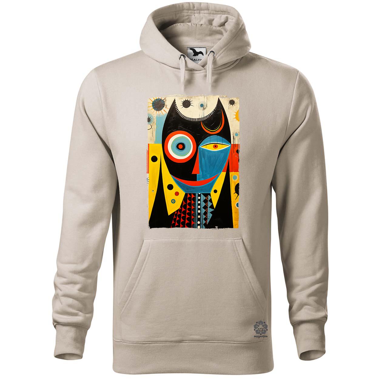 Pop art szürreális maszk v4 egyedi  pulóver 